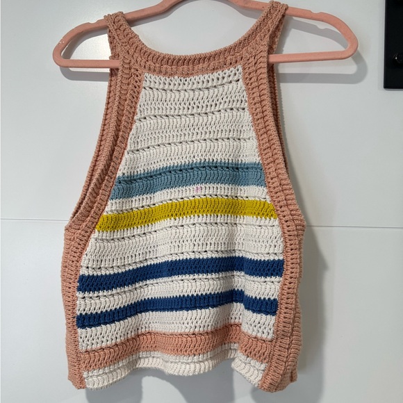 BcBG Generation striped Crochet Top - Picture 7 of 8